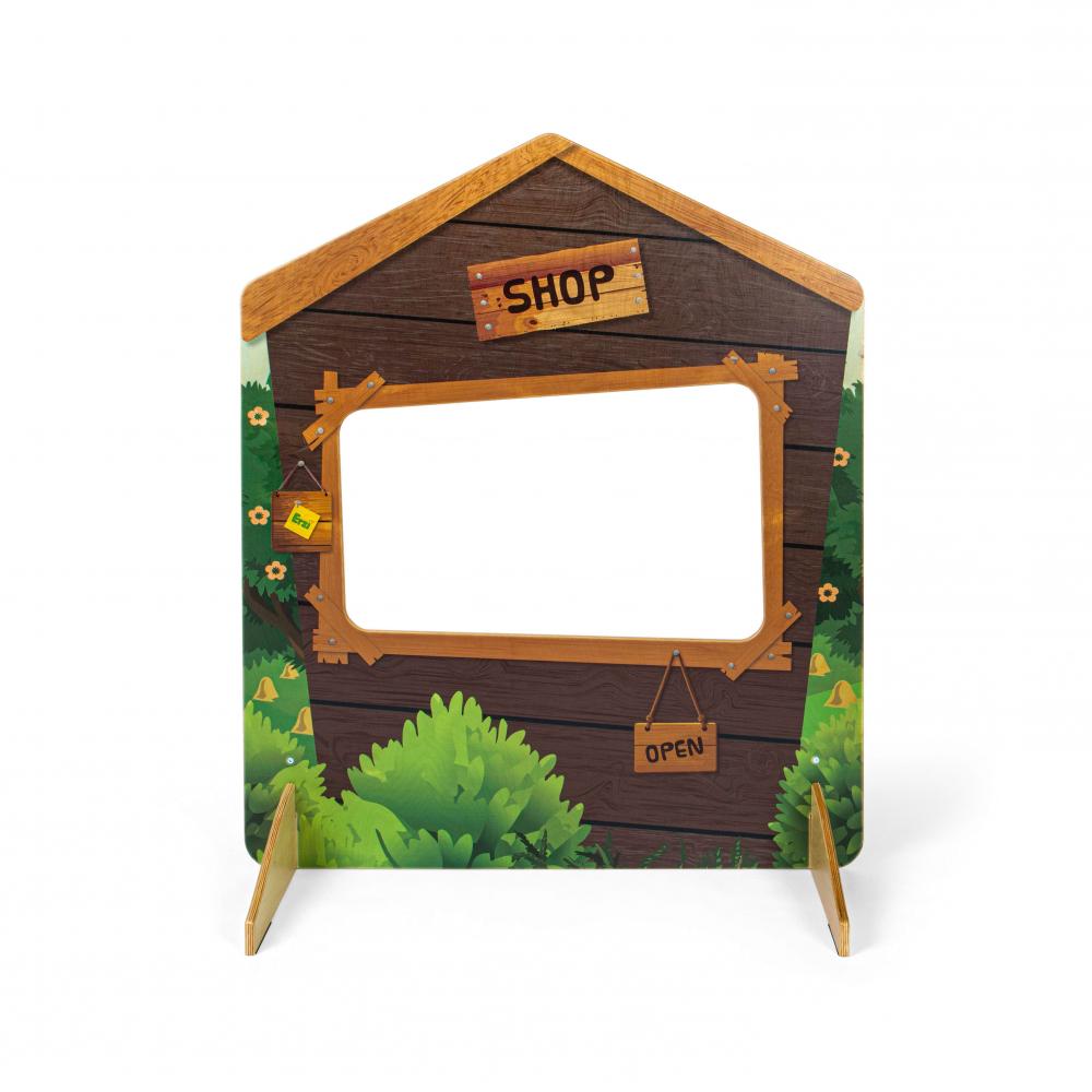 Domeček na hraní kulisa Shop